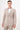 Morven Men's Brown Linen Double-Breasted Slim Fit Suit