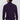 Man wearing a dark purple turtleneck sweater with a relaxed fit, viewed from the back