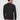 Man wearing black long sleeve polo shirt and beige trousers, shown from the back