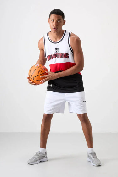 TOMMYLIFE Men's Lightweight Breathable Basketball Performance Tank