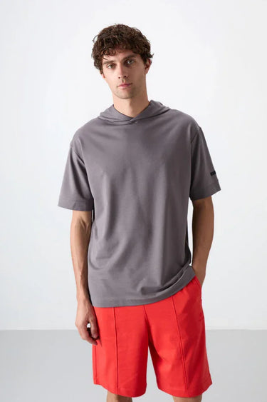 TOMMYLIFE Men's Soft Touch Oversized Cotton Everyday T-Shirt
