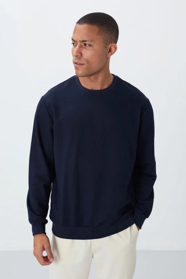 Cotton Soft Textured Men’s Sweatshirt