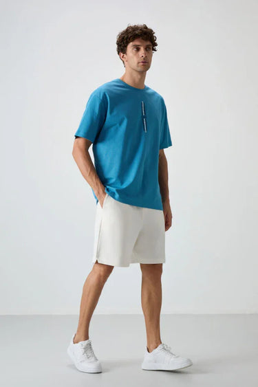 Tommy Life Men’s Soft Textured Relaxed Fit Casual Shorts