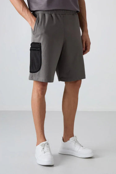 Tommy Life Men’s Cotton Soft Textured Printed Shorts