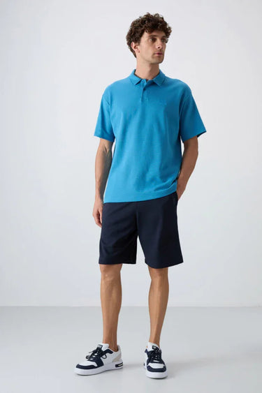Tommy Life Parliament Men’s Soft Textured Graphic Shorts