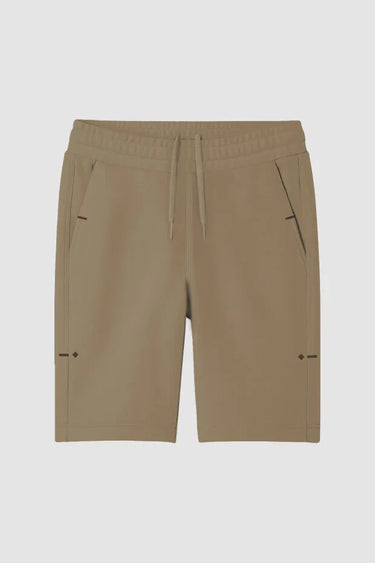 Relaxed Fit Drawstring Pocket Detail Plus Size Shorts