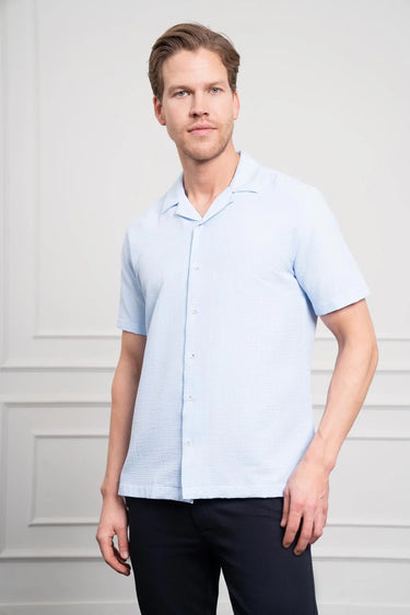 Men’s Morven Classic Apache-Collar Casual Shirt