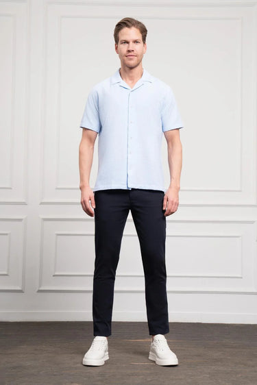 Men’s Morven Classic Apache-Collar Casual Shirt