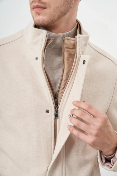 Morven Men's Cashmere Mandarin Coat