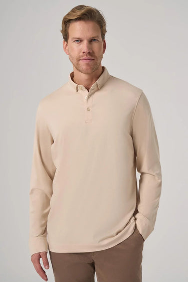 Morven Men's Trend Polo Collar Rayon Sweatshirt