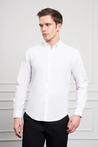 Morven Men's Cotton Trendy Relaxed Fit Shirt