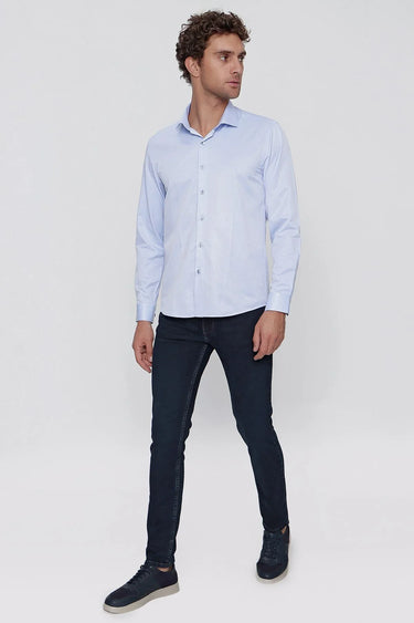 Morven Men's Cotton Plaid Button-Down Collar Regular Fit Shirt