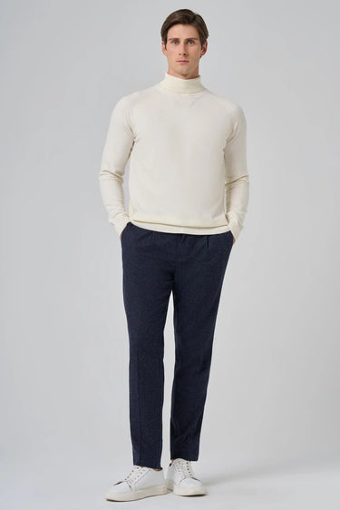 Morven Men's Trend Core Spun Turtleneck Dynamic Fit Relaxed Cut Knitwear