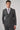 Morven Men's Smoke Grey Double-Breasted Striped Suit