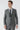 Morven Men's Gray Patterned Slim Fit Suit