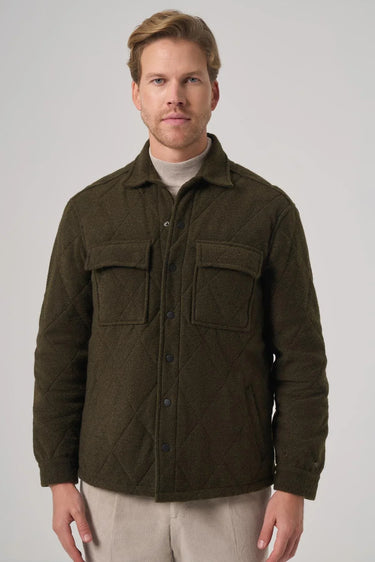 Morven Men's Wool Dynamic Fit Berber Collar Coat