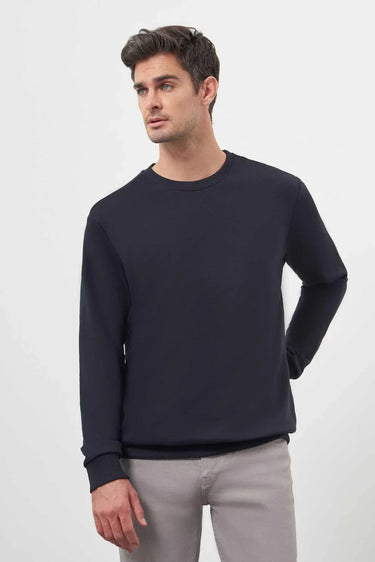 Morven Men's Basic Crew Neck Sweat-Shirt