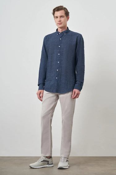 Morven Men’s Cotton Trendy Slim Fit Shirt