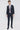Morven Men's Navy Jacquard Slim Fit Suit