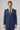 Morven Men's Navy Wool Dynamic Fit Mono Collar Suit