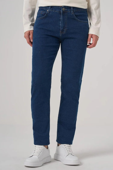 Morven Men's Blue Denim 5-Pocket Dynamic Fit Jeans