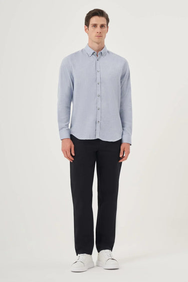 Morven Men’s Winter Button-Down Collar Shirt