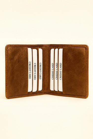 Morven Men's 100% Leather Wallet Card Holder