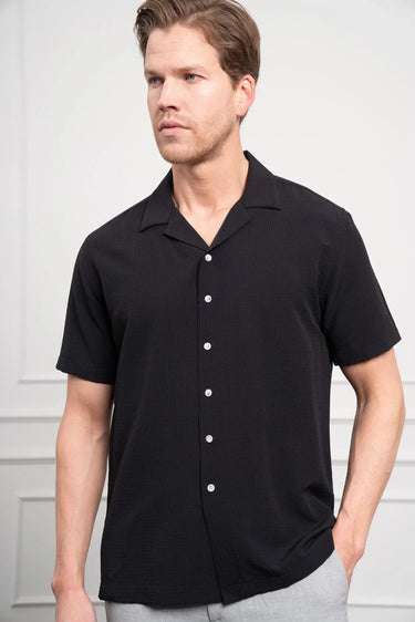 Men’s Morven Classic Apache-Collar Casual Shirt