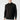 Man wearing a black basic half turtleneck sweater with long sleeves, light jeans, studio setting