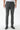 Morven Men's Black Beard Patterned Slim Fit Classic Trousers