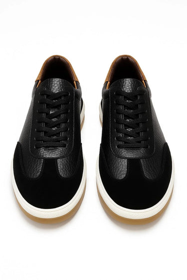 Morven Men's Black Seasonal Casual Leather Shoes