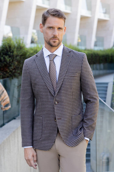 Morven Men's Slim Fit Knitted Sports Blazer