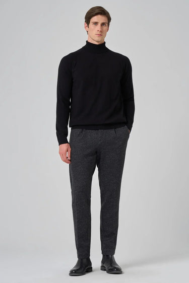 Morven Men's Trend Core Spun Turtleneck Dynamic Fit Relaxed Cut Knitwear