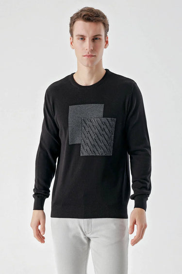Morven Men's Trend Roma Crew Neck Dynamic Fit Relaxed Cut Knitwear