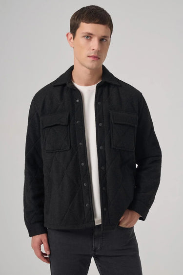 Morven Men's Wool Dynamic Fit Berber Collar Coat