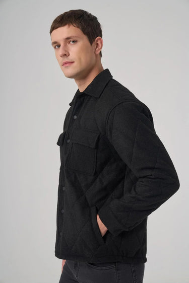 Morven Men's Wool Dynamic Fit Berber Collar Coat