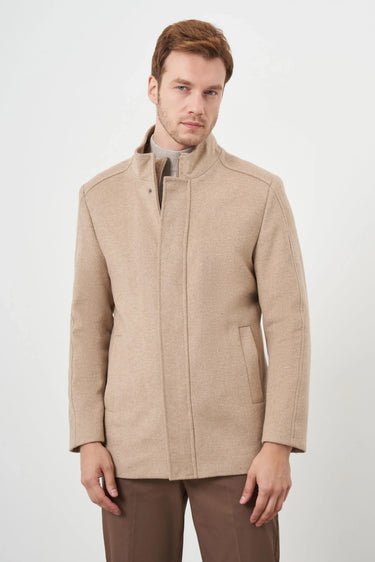 Morven Men's Cashmere Mandarin Coat