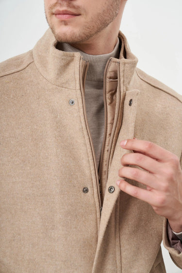Morven Men's Cashmere Mandarin Coat