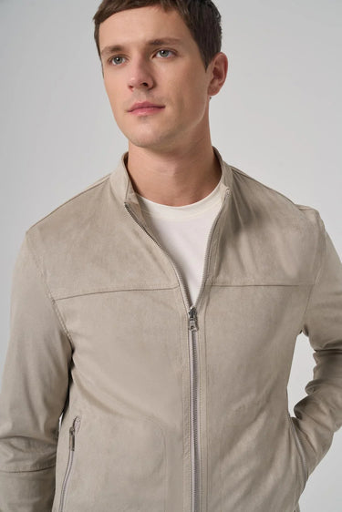 Morven Men's Double-Sided Suede Jacket for Spring