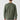 Man wearing green crew neck sweatshirt and beige pants, shown from the back