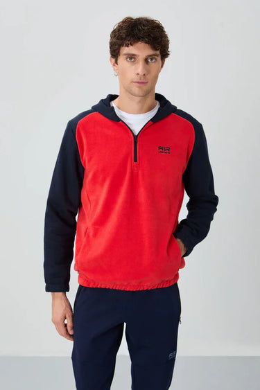 Melange Standard Fit Men’s Fleece Sweatshirt