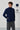 Embroidered Stand Collar Zip-Up Men’s Fleece Sweatshirt