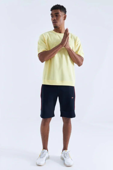 Tommy Life Men’s Casual Shorts with Sporty Stripe Detail