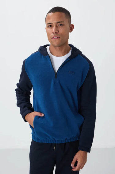 Melange Standard Fit Men’s Fleece Sweatshirt