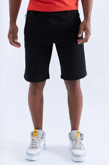 Men's Standard Fit Shorts with Drawstring & Zip Pocket