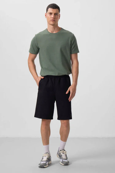 Tommy Life Men’s Textured Oversize Casual Shorts
