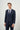 Morven Men's Navy Blue Slim Fit Wool Suit