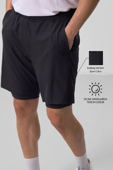 Tommy Life Men’s Lightweight Comfort Legging Shorts