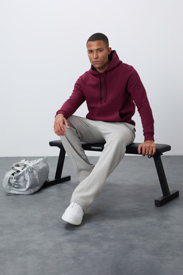 Cotton Soft Textured Standard Fit Men’s Sweatshirt