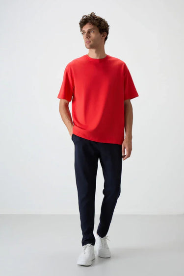 Soft Cotton Tracksuit Set with Oversize Basic Fit